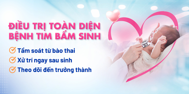 banner điều trị toàn diện bệnh tim bẩm sinh