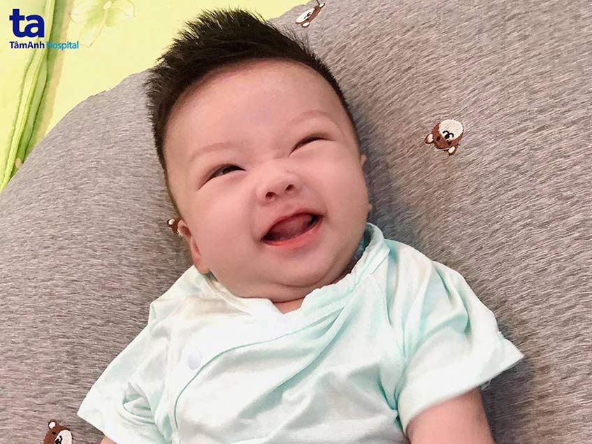 Cảm ơn bác sĩ Lê Hoàng, cảm ơn Bệnh viện Đa khoa Tâm Anh đã mang đến cho hai vợ chồng món quà vô giá này