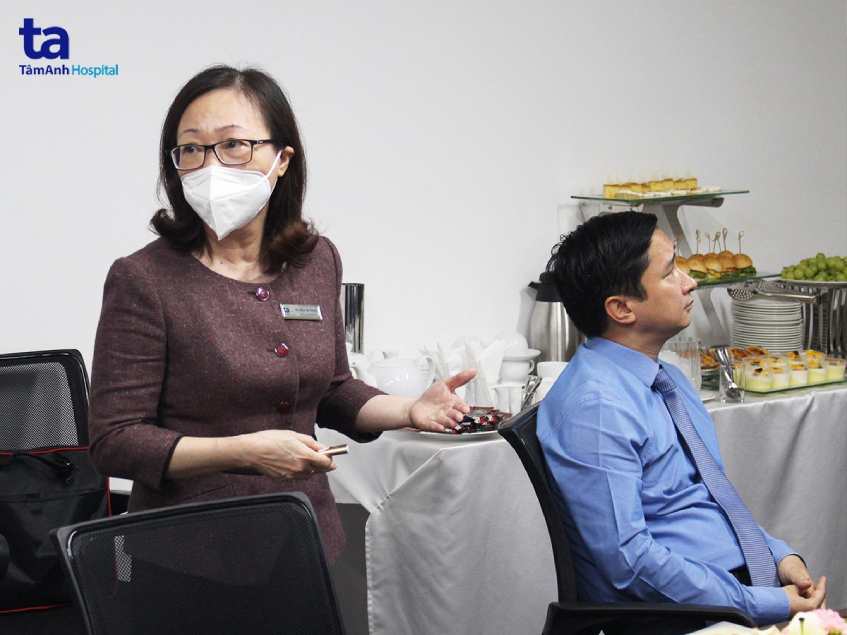 đại diện trung tâm tế bào gốc bvta