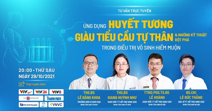 Huyết tương giàu tiểu cầu tự thân, kỹ thuật đột phá điều trị hiếm muộn