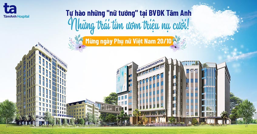 Mừng ngày Phụ nữ Việt Nam 20-10: Đội ngũ “nữ tướng” tại BVĐK Tâm Anh