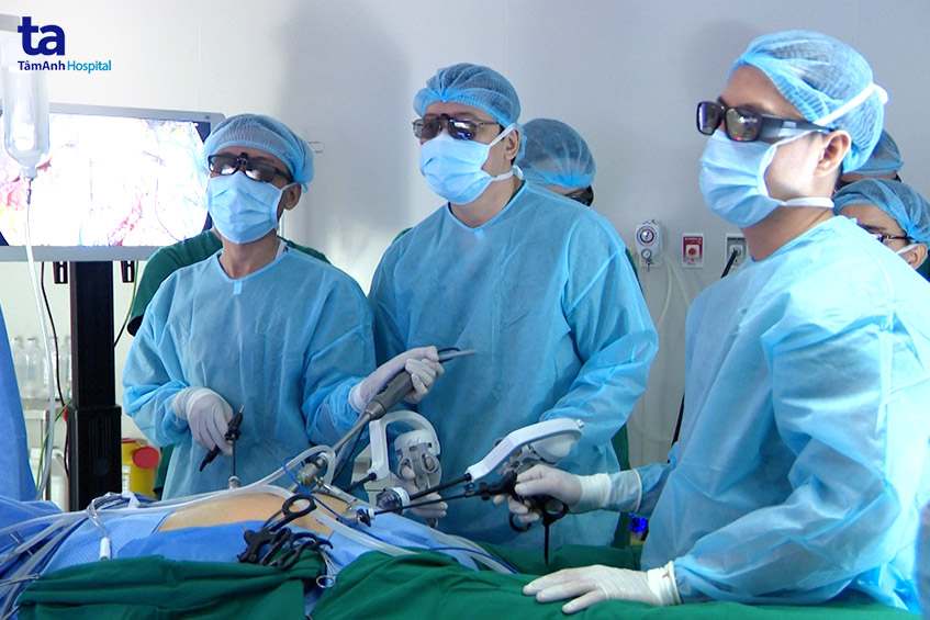 phau thuat tieu hoa bang robot