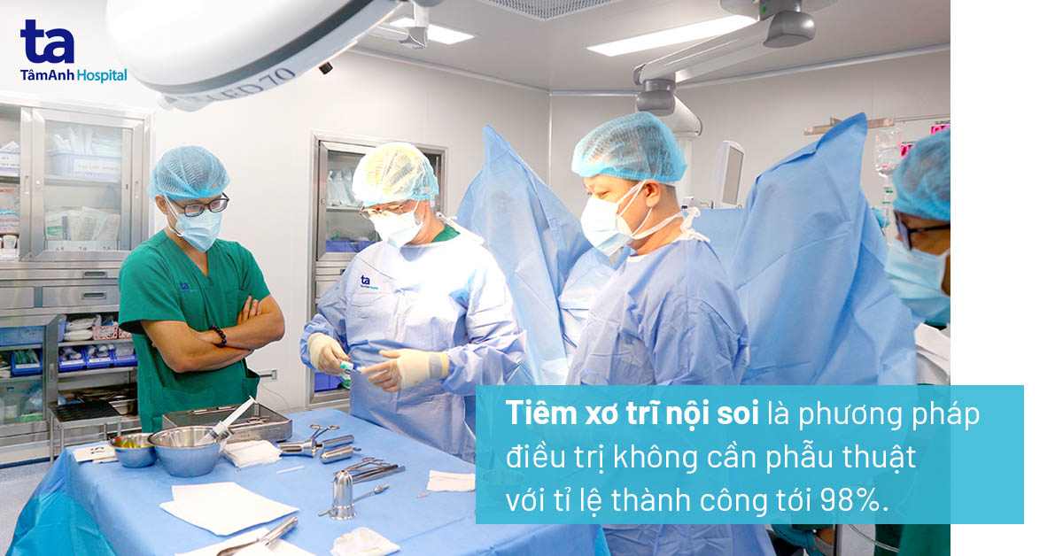 Tiêm xơ nội soi – phương pháp mới chữa trĩ không cần phẫu thuật