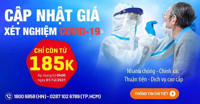 Lần thứ 3, BVĐK Tâm Anh giảm giá xét nghiệm test nhanh SARS-CoV-2 