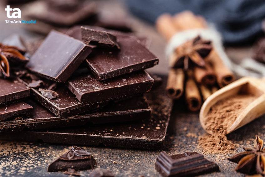viêm đường tiết niệu kiêng chocolate