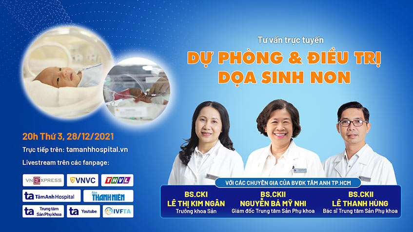 Buổi tư vấn có các chuyên gia hàng đầu