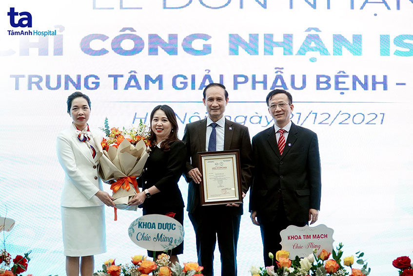 Trung tâm Giải phẫu bệnh – Tế bào đầu tiên tại Việt Nam đạt chuẩn ISO 15189:2012