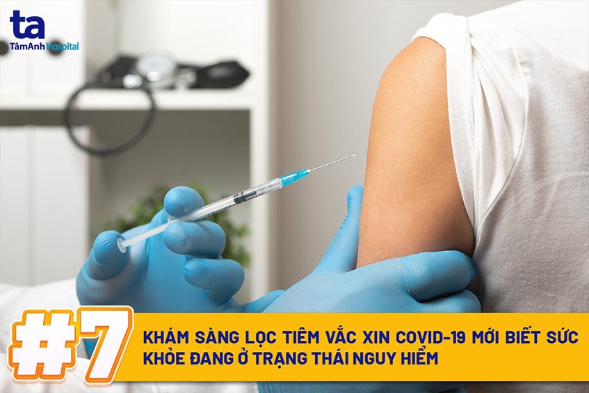 khám sàng lọc tiêm vắc xin covid 19