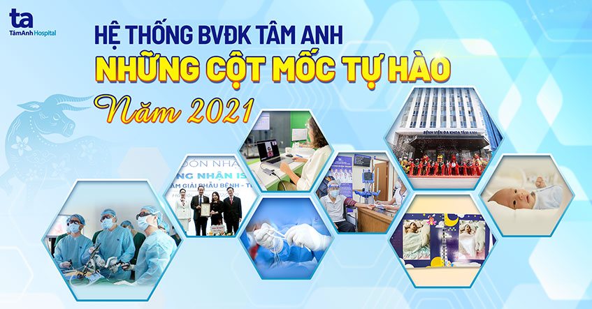 Những cột mốc tự hào của BVĐK Tâm Anh năm 2021