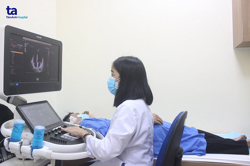 Siêu âm tim giúp phát hiện và xác định tình trạng của các bệnh lý tim mạch, trong đó có suy tim