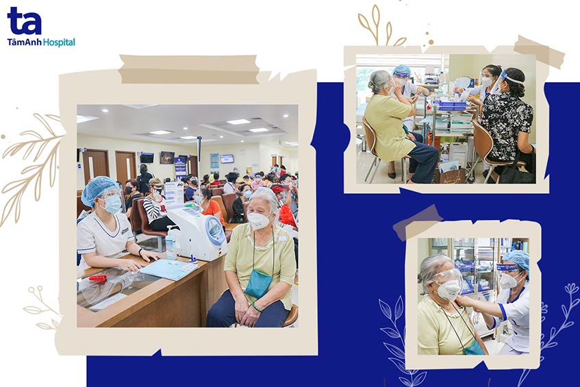 ưu tiên tiêm vắc xin người trên 50 tuổi