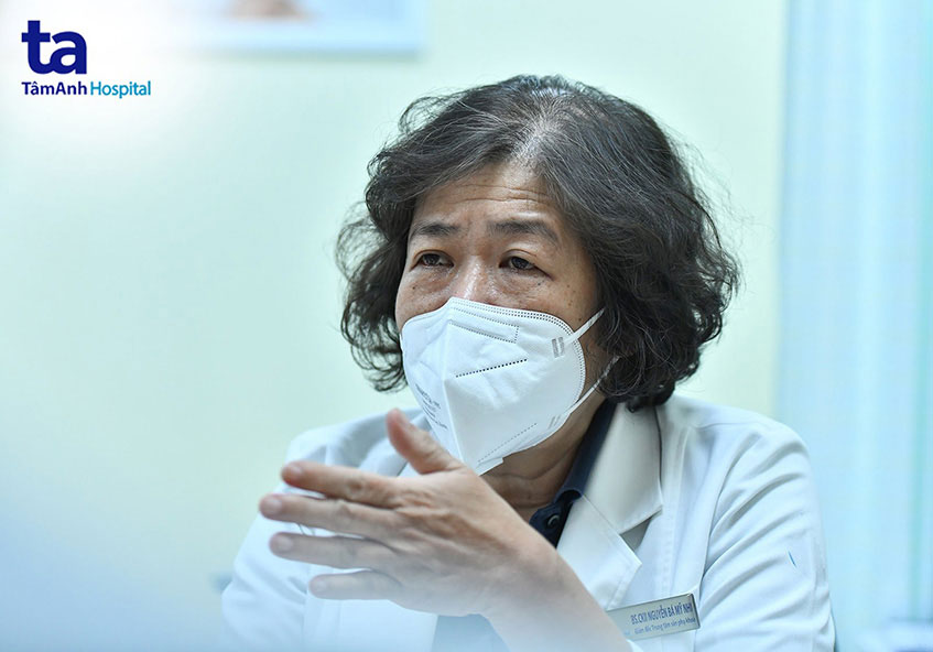 bs mỹ nhi đồng hành cùng bệnh nhân