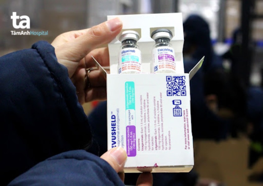 Hình ảnh kháng thể đơn dòng Evusheld