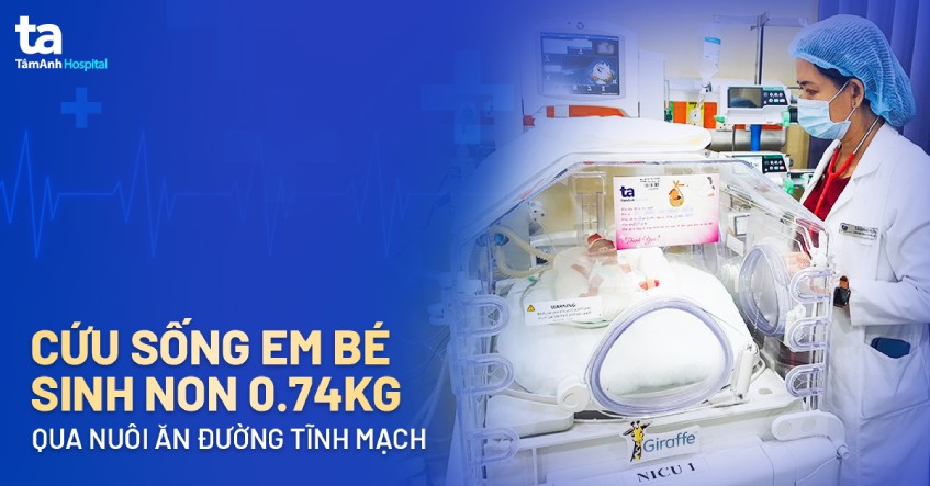 cứu sống em bé sinh non