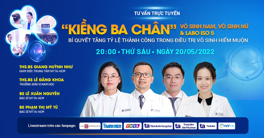 dẫn live kiềng 3 chân