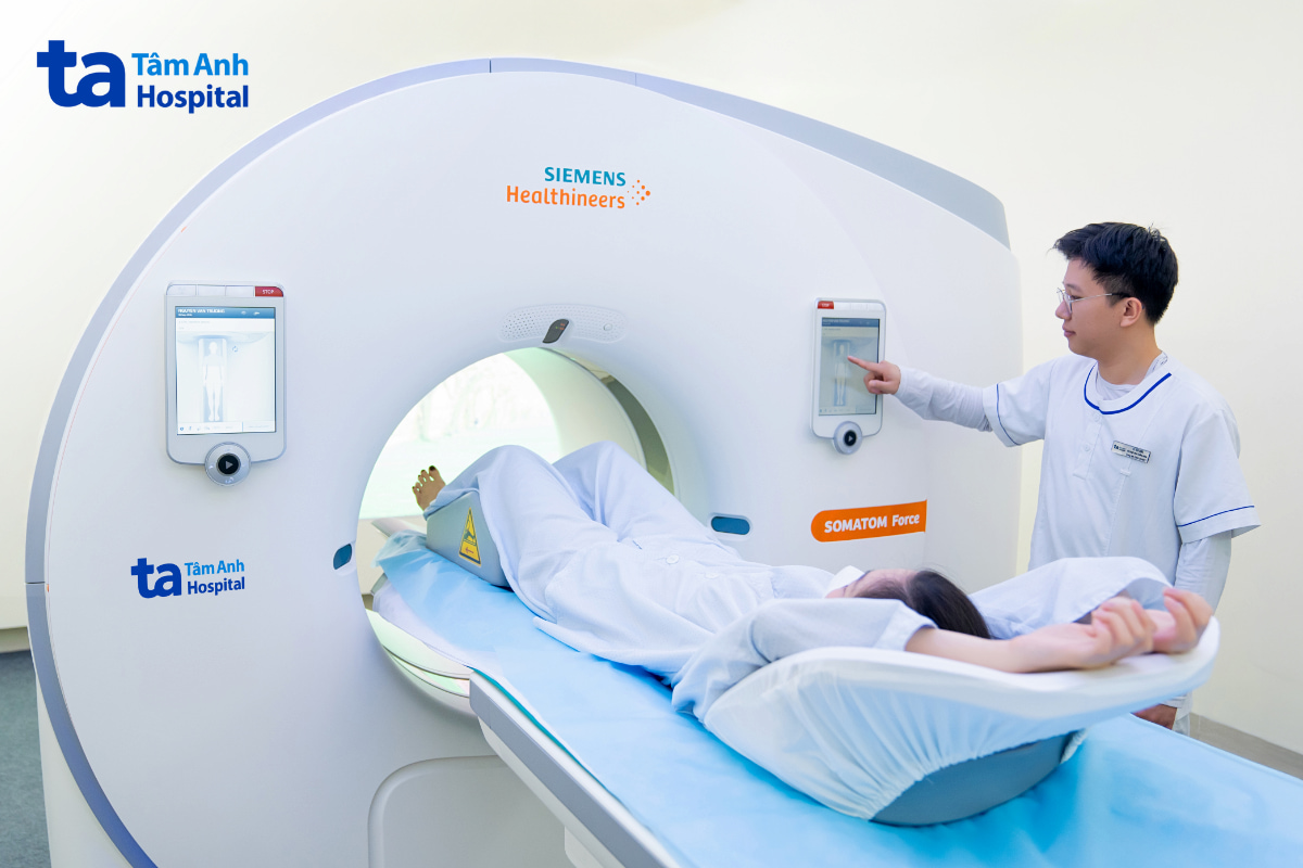 Hệ thống chụp CT hơn 100.000 lát cắt ứng dụng AI 