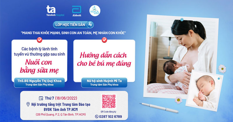 Lớp học tiền sản 4, 8h-11h thứ 7 (ngày 18/06/2022)