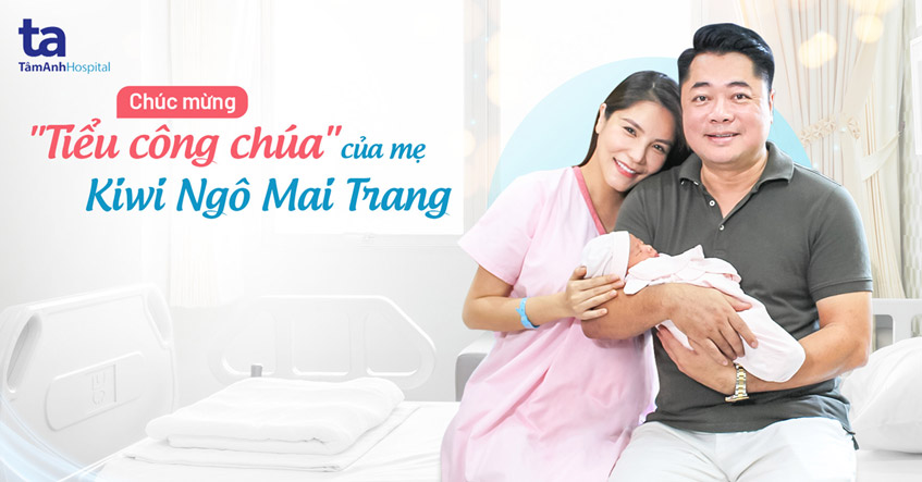 Ngô Mai Trang vượt cạn an toàn sau 4 lần sinh mổ