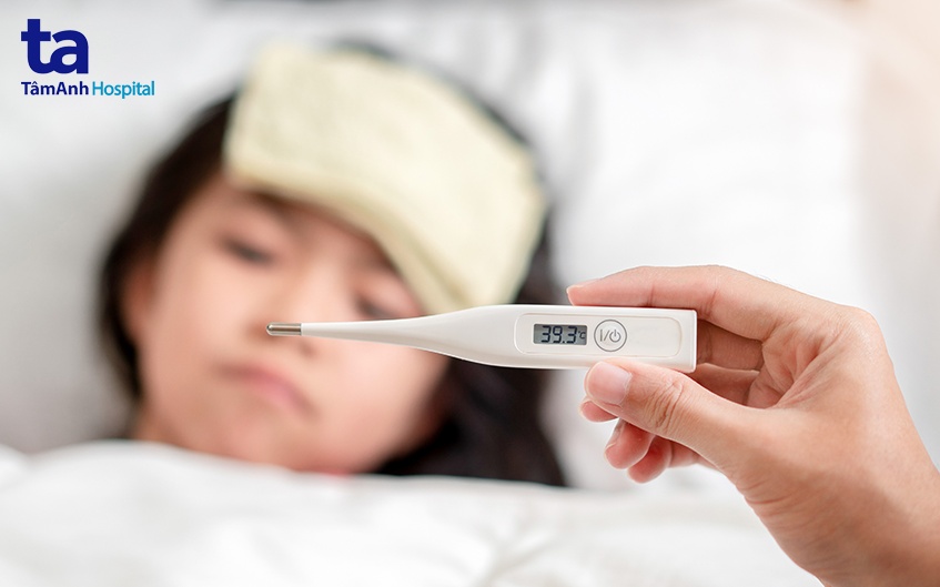 Nhấn vào ảnh để phóng to triệu chứng cúm a ở trẻ em