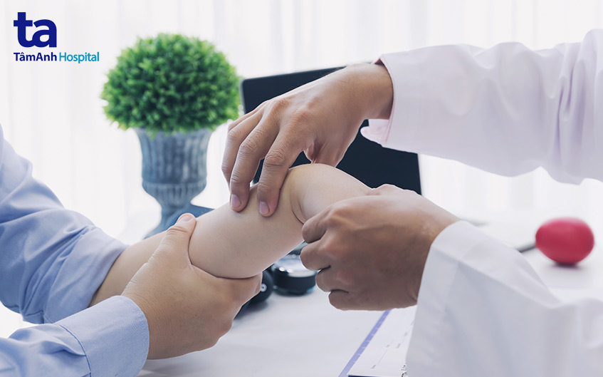 chẩn đoán viêm bao cổ tay