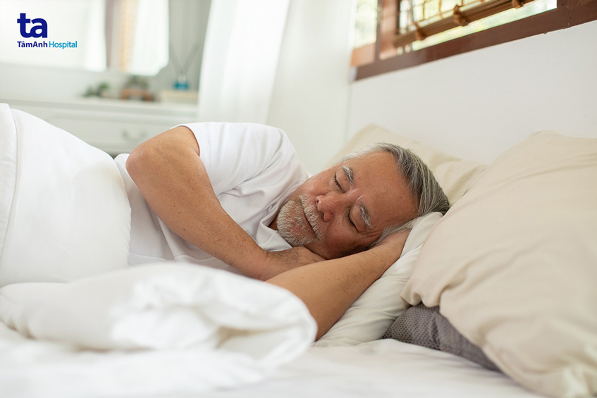 tư thế nằm nghiêng