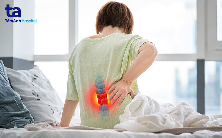 đau ở cột sống