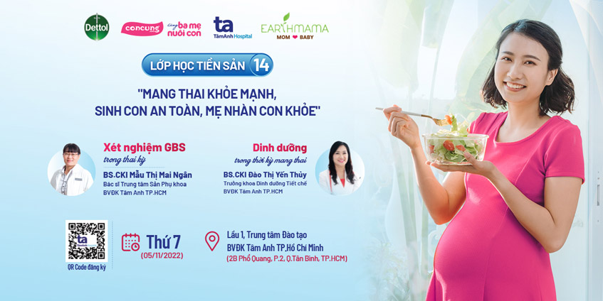 Lớp học tiền sản 14, 8h-11h Thứ 7 (Ngày 05/11/2022)
