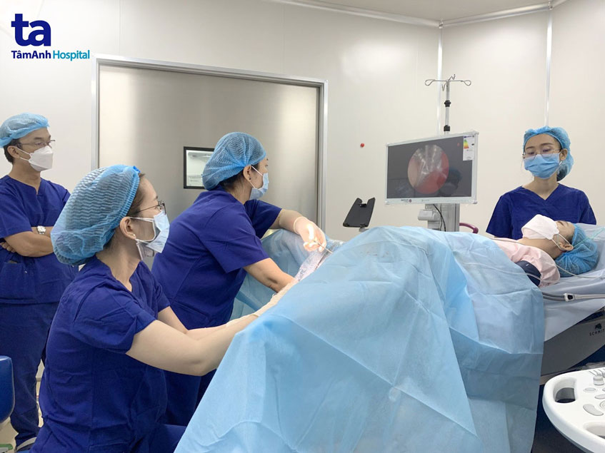 nội soi tử cung chẩn đoán