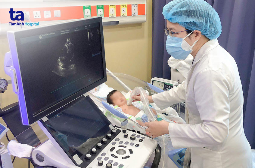 siêu âm tim cho bệnh nhi