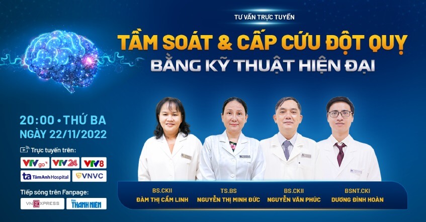 Tầm soát đột quỵ và cấp cứu đột quỵ trong giờ vàng