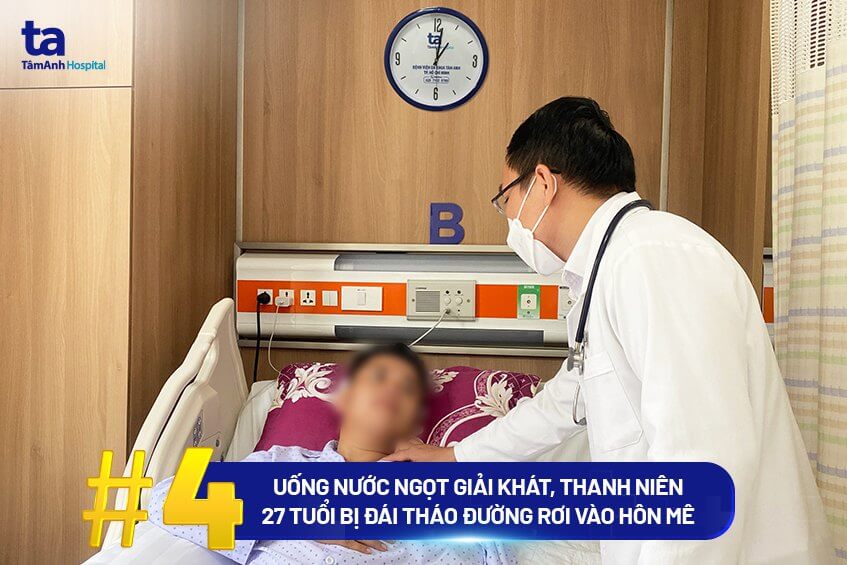ca bệnh cứu sống bệnh nhân hôn mê do uống nước ngọt
