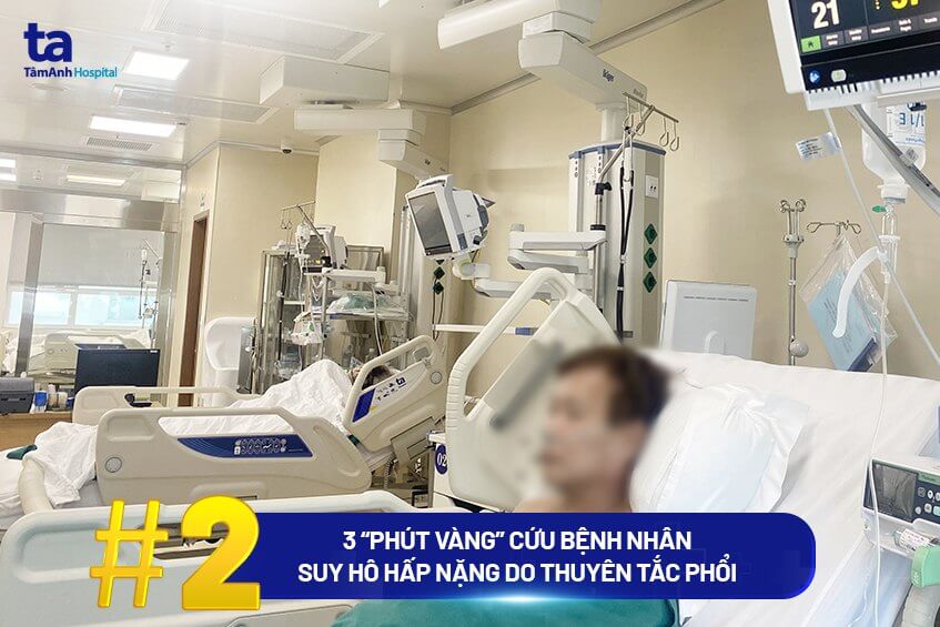 ca bệnh cứu sống bệnh nhân suy hô hấp nặng