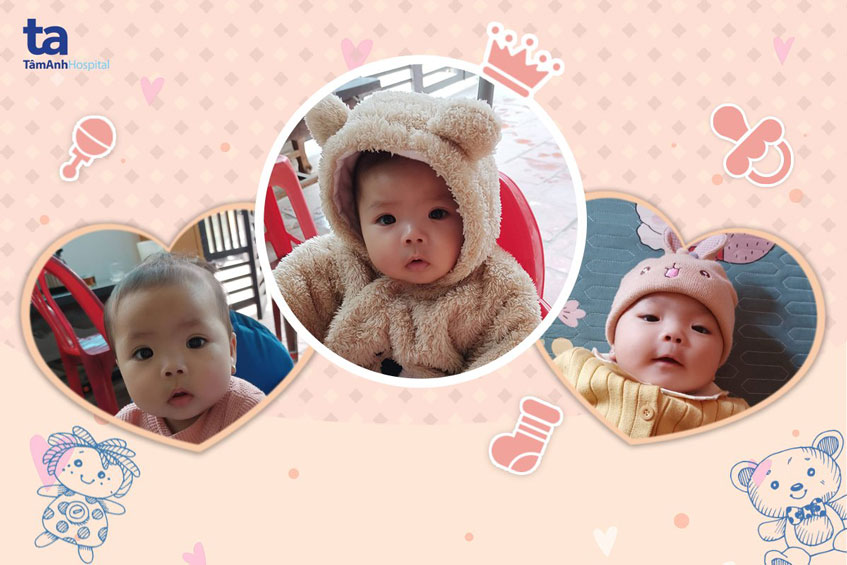 cô công chúa nhỏ chào đời