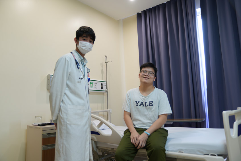 bệnh nhân xuất viện sau 1 ngày