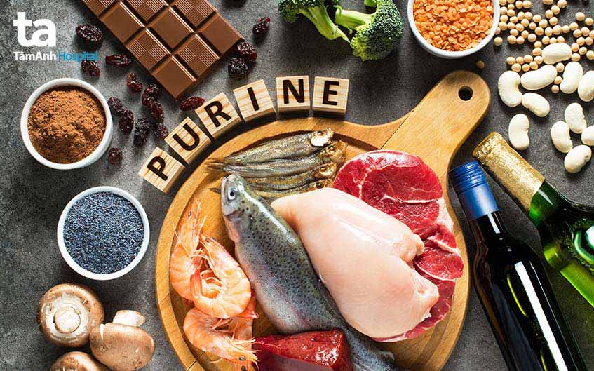 thực phẩm chứa nhiều purine
