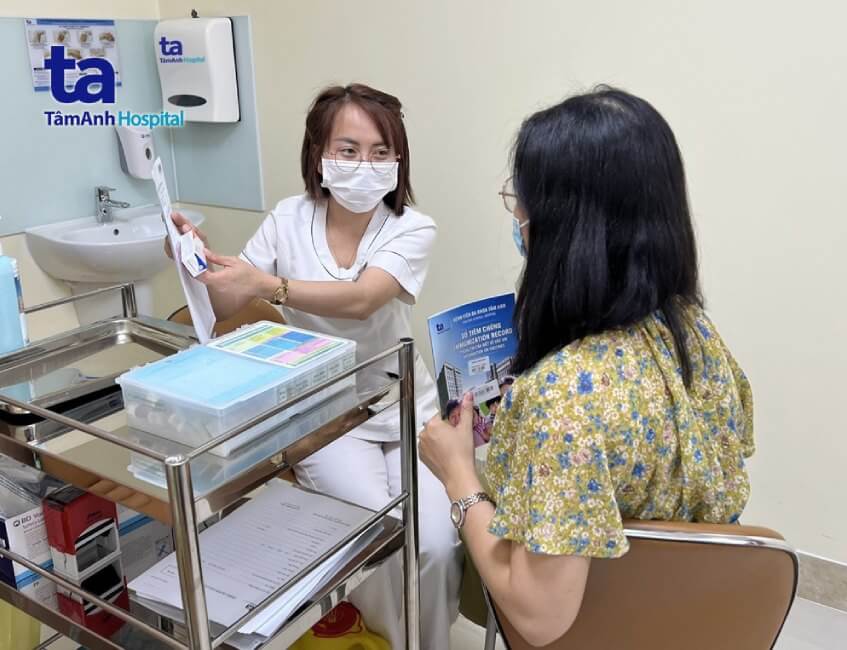 tiêm vaccine cúm tại bvdk tâm anh