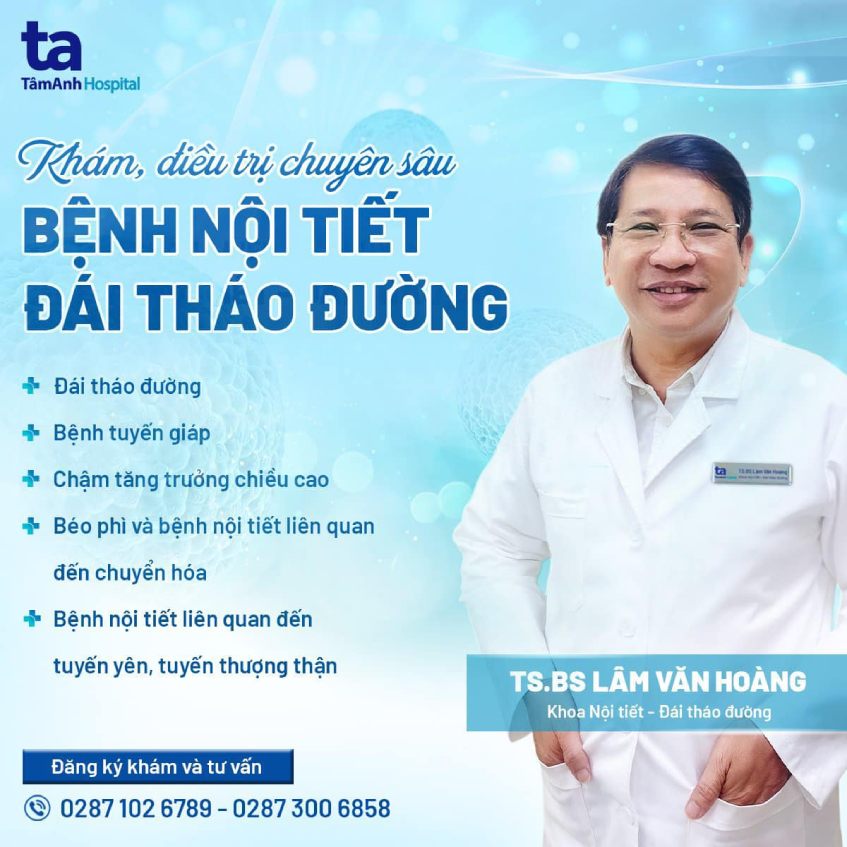 Bác sĩ Lâm Văn Hoàng Lâm Văn Hoàng Khoa Nội tiết