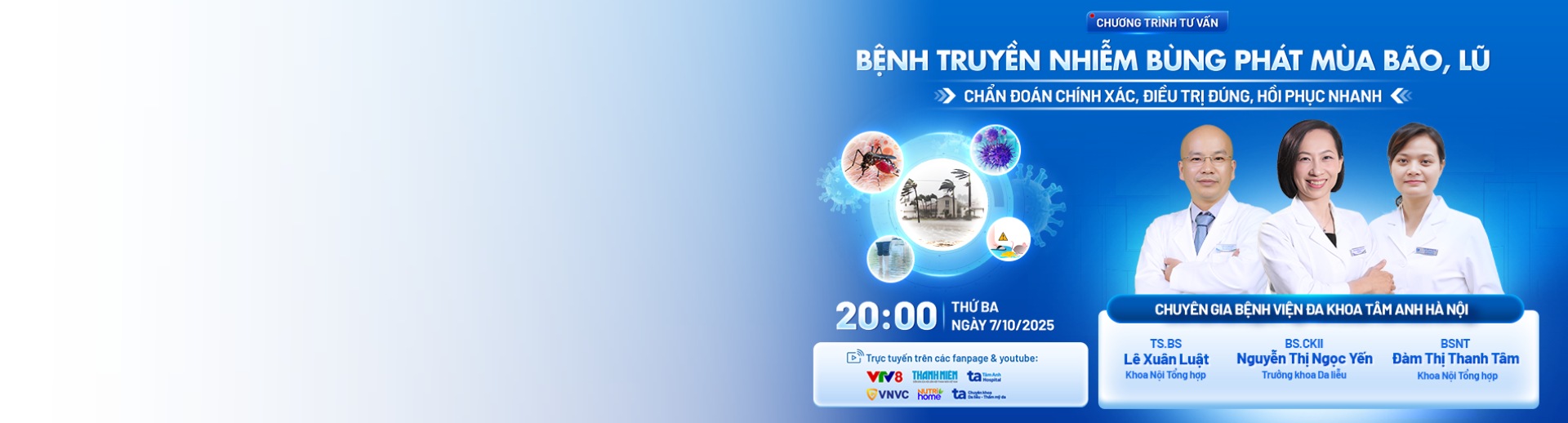 banner truyền nhiễm bùng phát mùa dịch ck