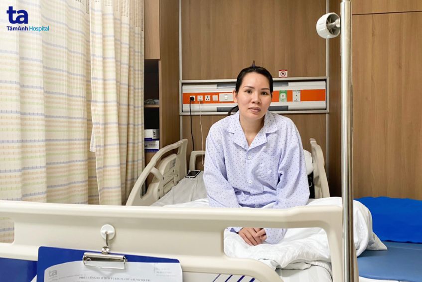 bệnh nhân phục hồi sau phẫu thuật