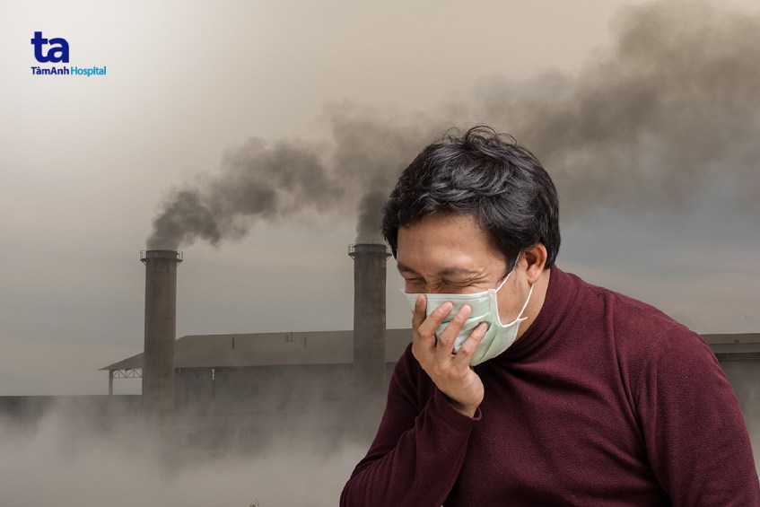 bị viêm mũi dị ứng do ô nhiễm ko khí
