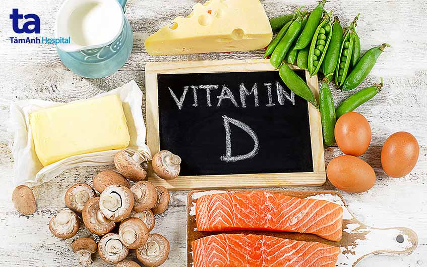 bổ sung vitamin d trong khẫu phần ăn