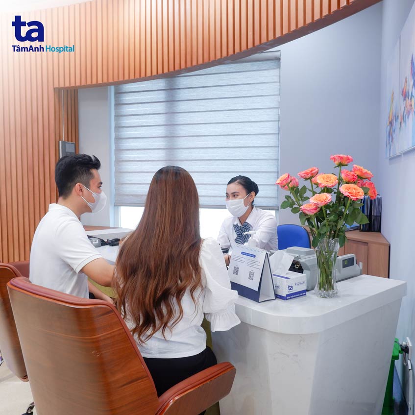 khu vực chờ rộng rãi