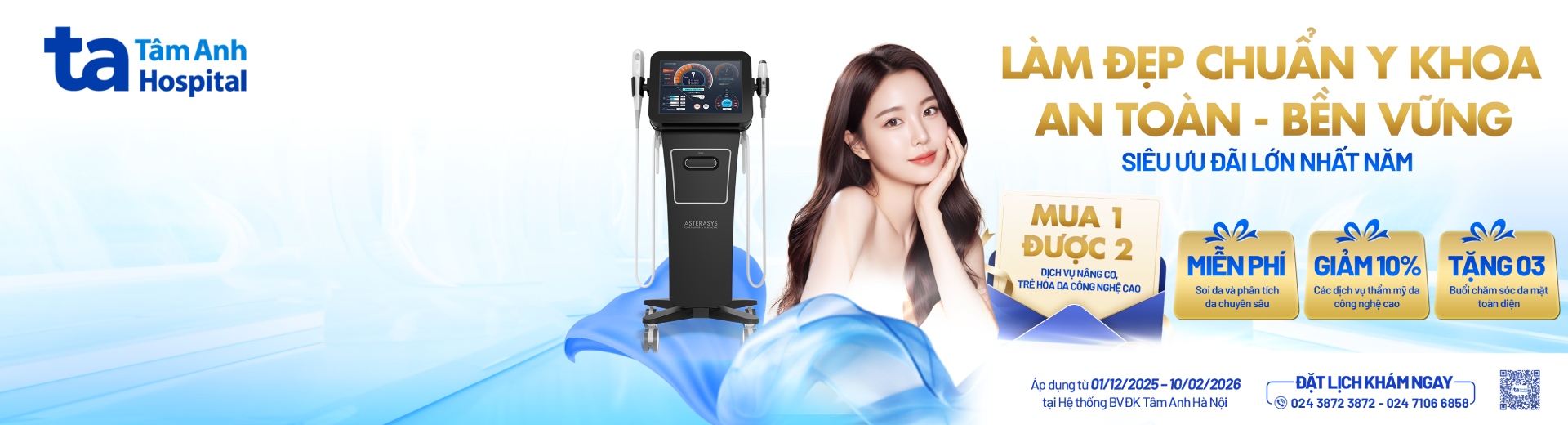 làm đẹp chuẩn y khoa banner ck