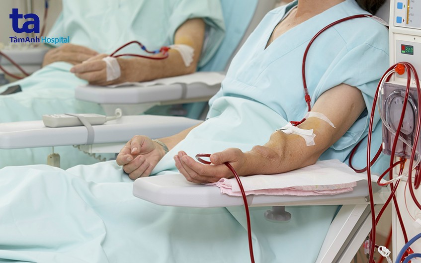 quy trình thẩm tách máu