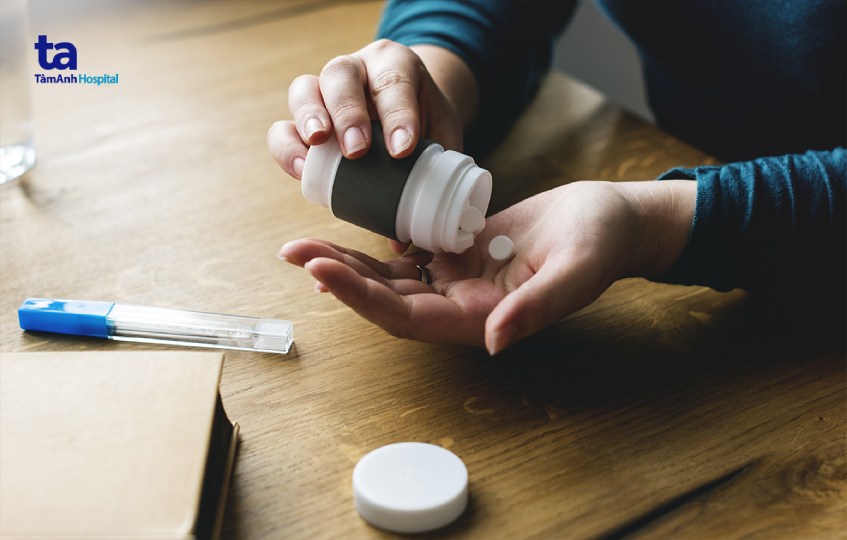 sau khi sinh thiết phổi