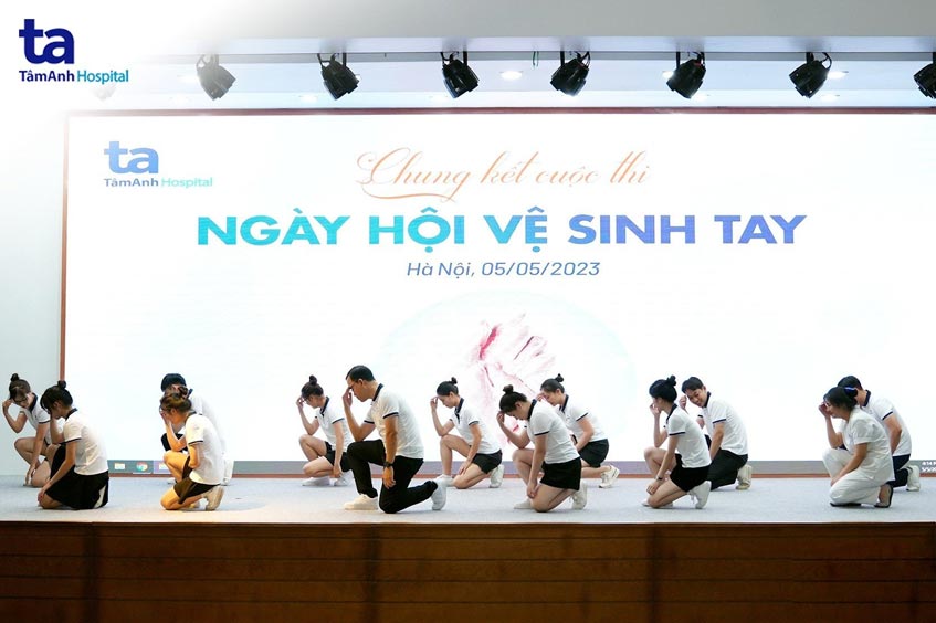 chung kết cuộc thi rửa tay