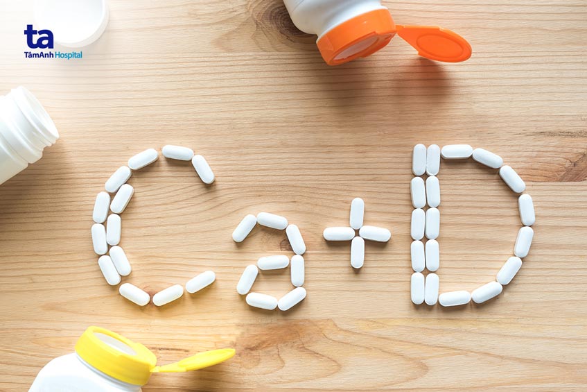 bổ sung canxi và vitamin d