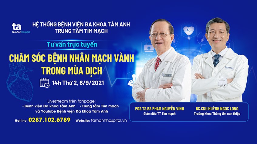 chăm sóc bệnh nhân mạch vành trong mùa dịch