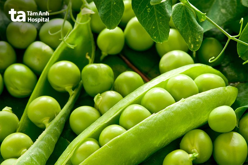 Đậu Hà Lan giúp bổ sung chất xơ cho mẹ