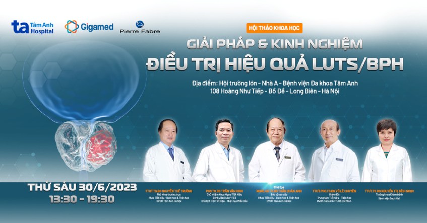 hội thảo khoa học điều trị hiệu quả luts bph